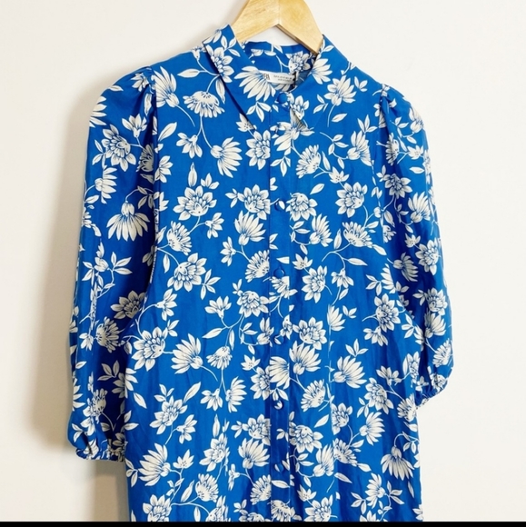 📍SOLD📍ZARA poplin midi shirt dress - Picture 6 of 11